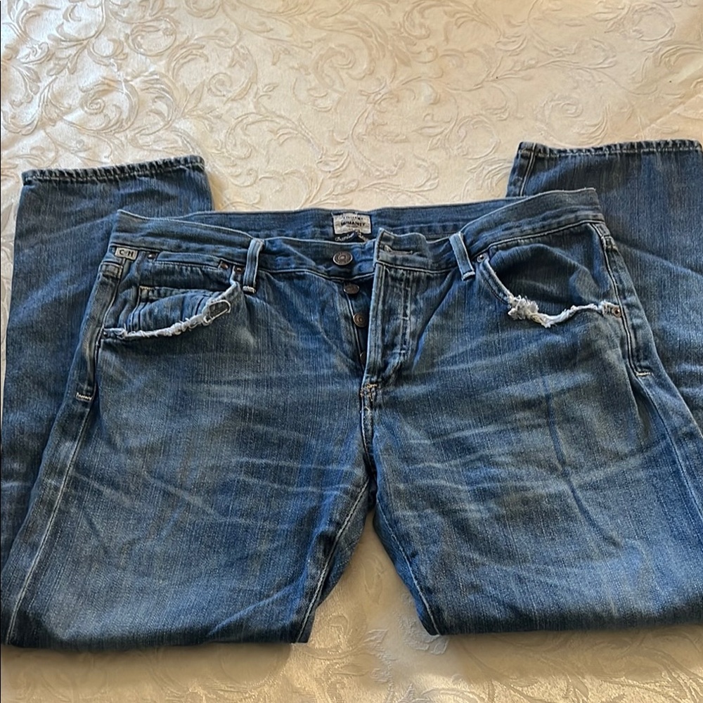 Casual Blue Denim Jeans